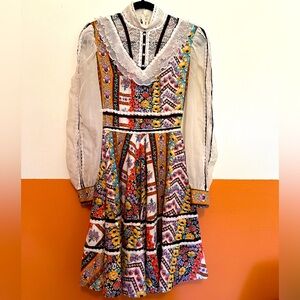 Vintage hand sewn Western Dress